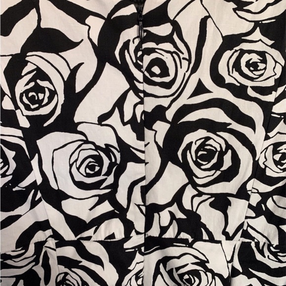 F&F floral rose black and white dress 
Size 12 - Picture 3 of 3
